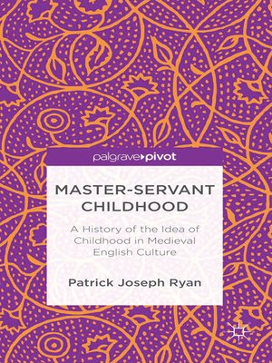 cover image of Master-Servant Childhood